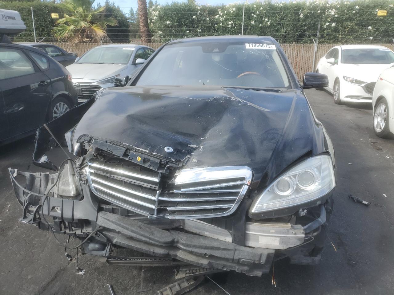 2012 Mercedes Benz S 550 Black vin: WDDNG7DB0CA432680