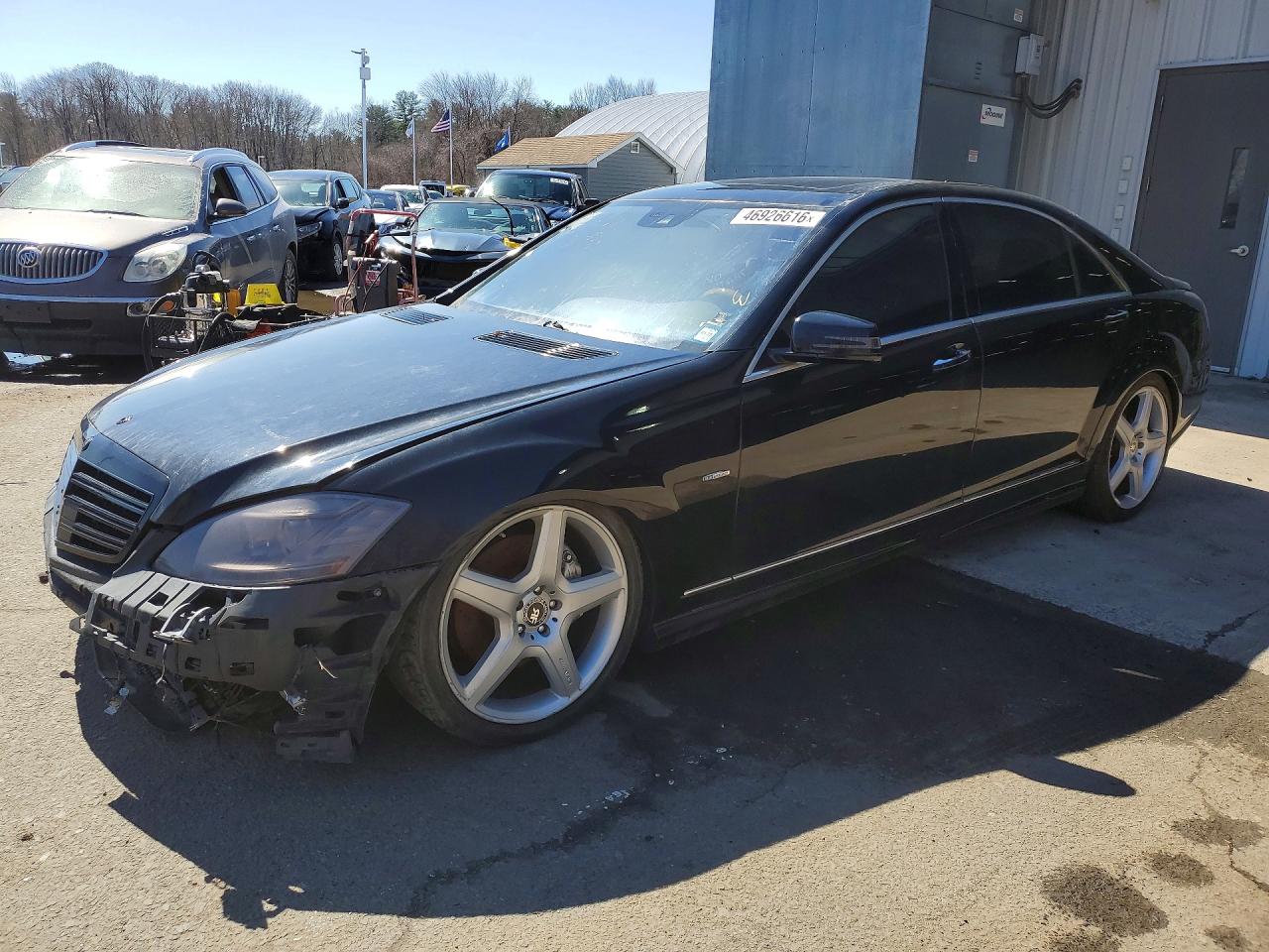 2012 Mercedes-benz S 550 Black vin: WDDNG7DB4CA438322