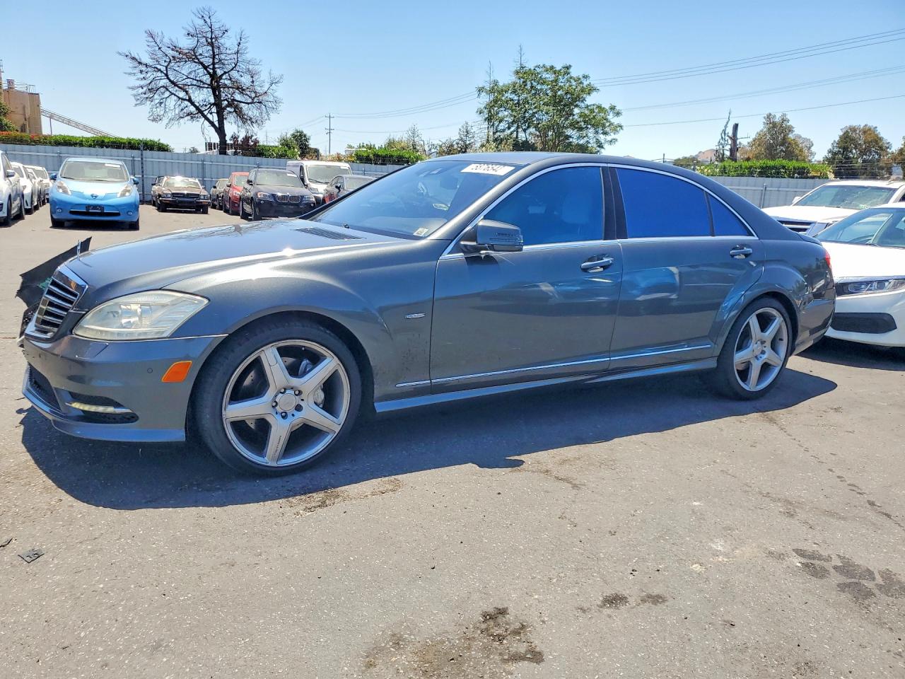2012 Mercedes-benz S 550 Charcoal vin: WDDNG7DB4CA439955