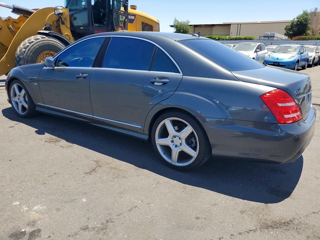 2012 Mercedes-benz S 550 Charcoal vin: WDDNG7DB4CA439955
