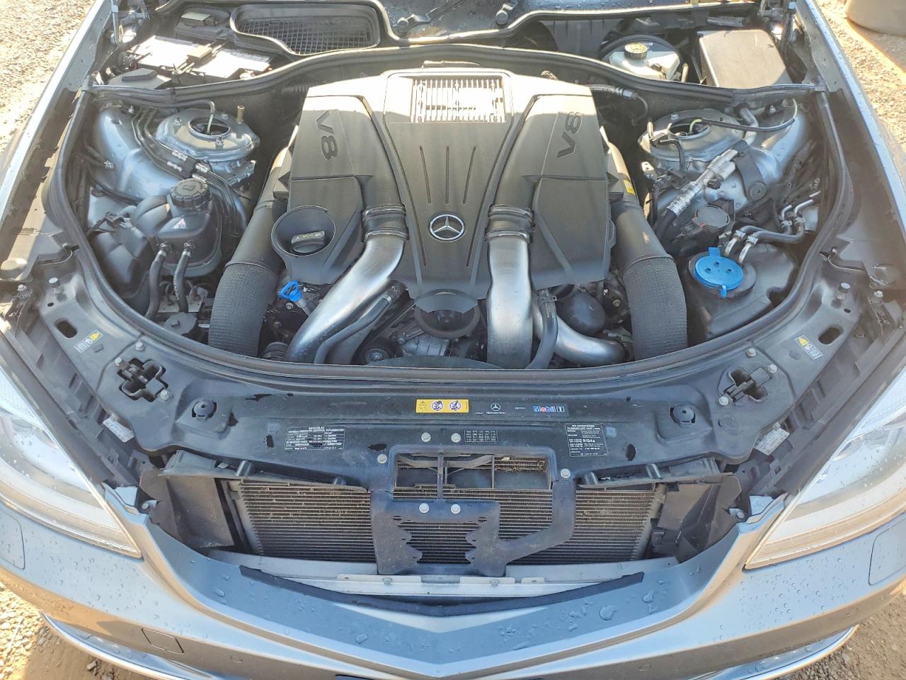2012 Mercedes-benz S 550 Gray vin: WDDNG7DB5CA466159