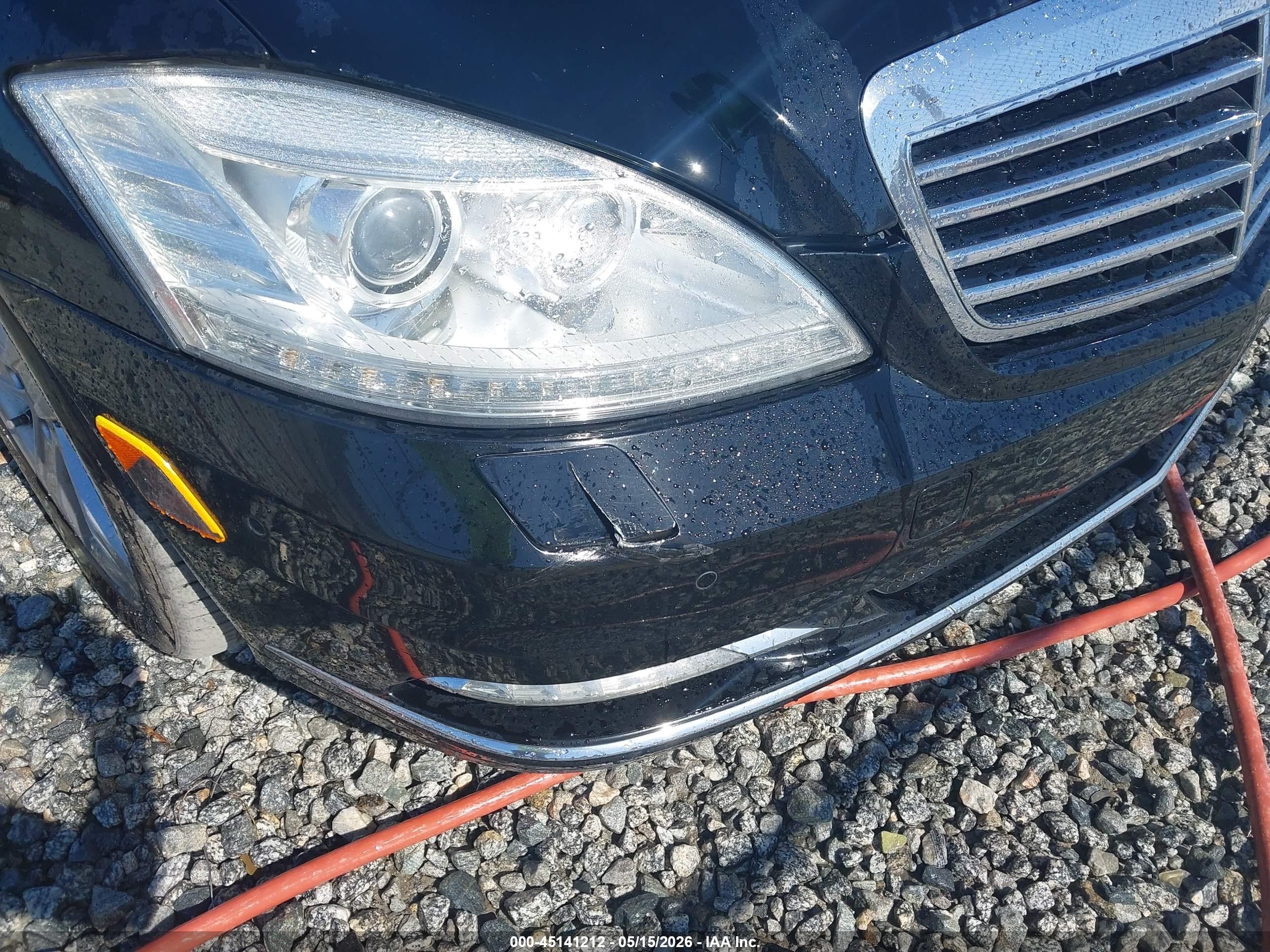 2012 Mercedes-benz S 550   Черный vin: WDDNG7DB5CA479168