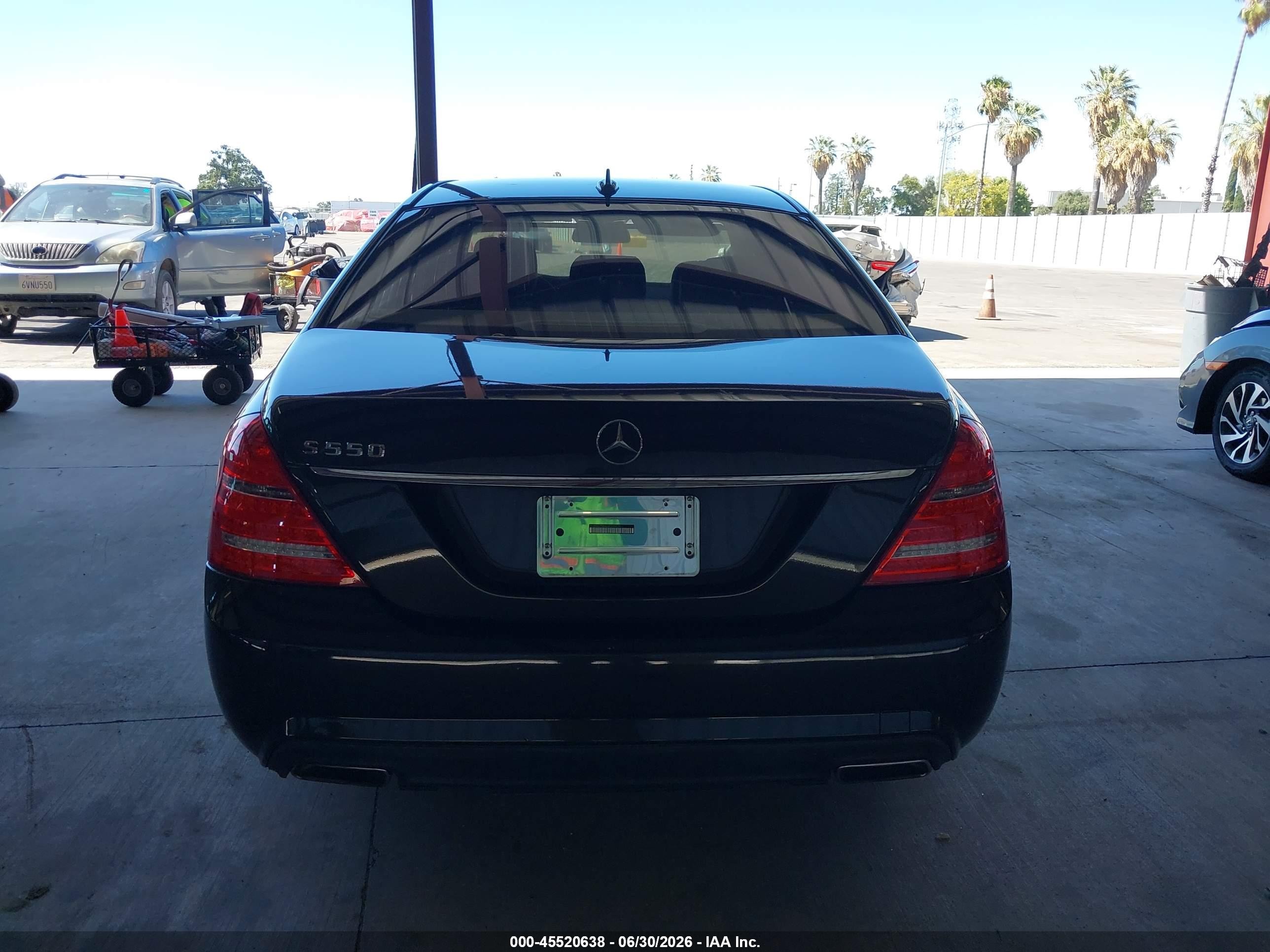 2013 Mercedes-benz S 550 Black vin: WDDNG7DB6DA505620