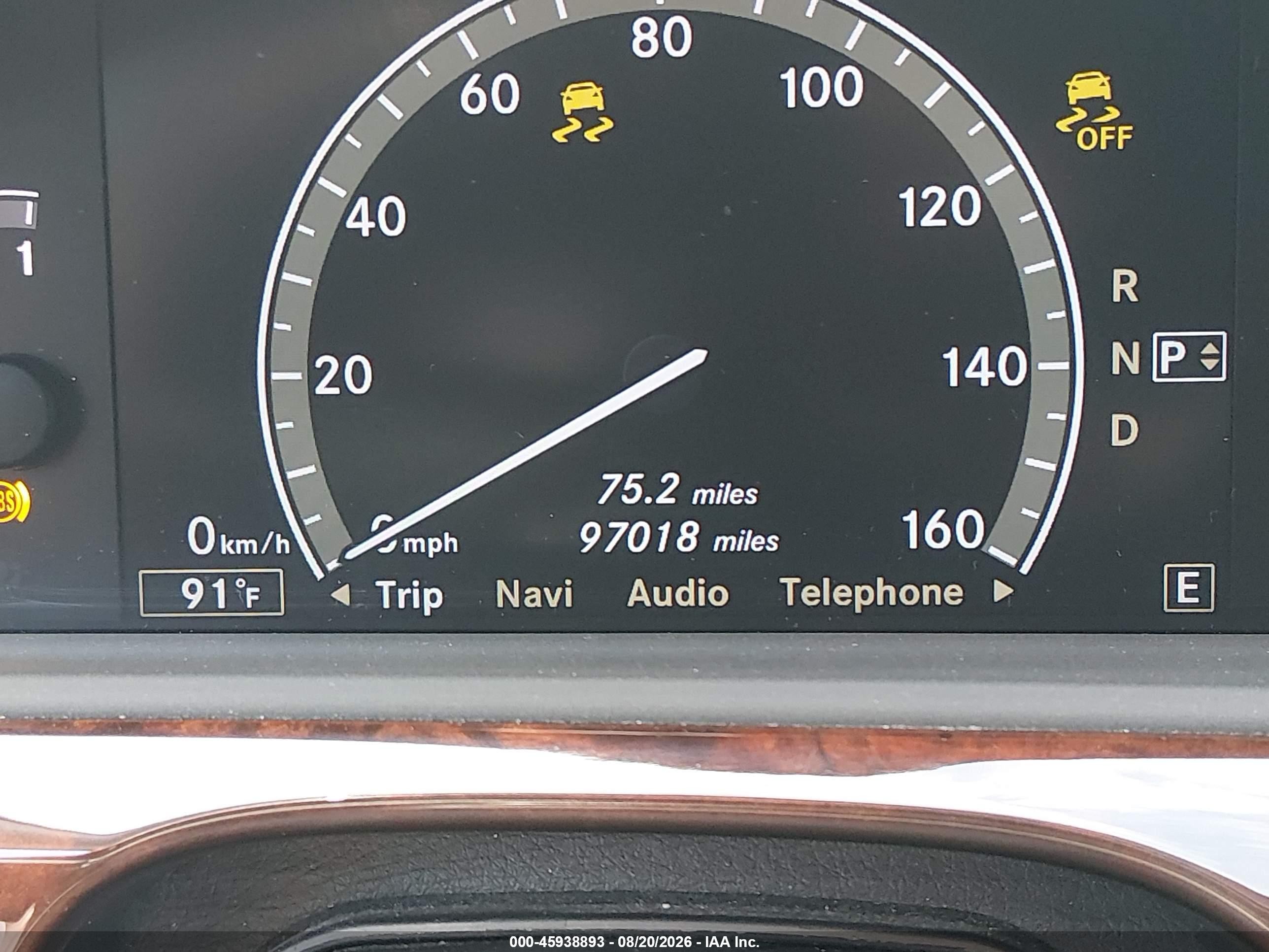2012 Mercedes-benz S 550   Черный vin: WDDNG7DB7CA436029