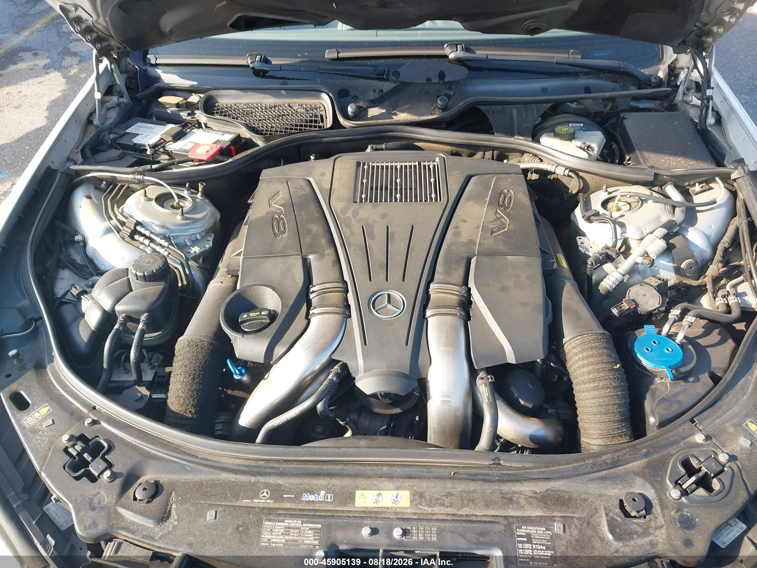 2013 Mercedes-benz S 550   Silver vin: WDDNG7DBXDA505507