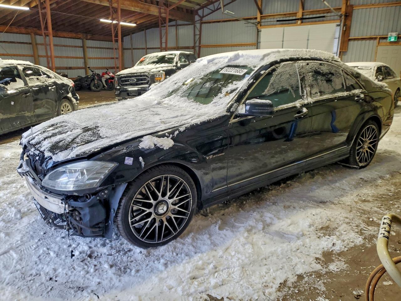 2011 Mercedes-benz S 63 Amg Black vin: WDDNG7EB3BA376053