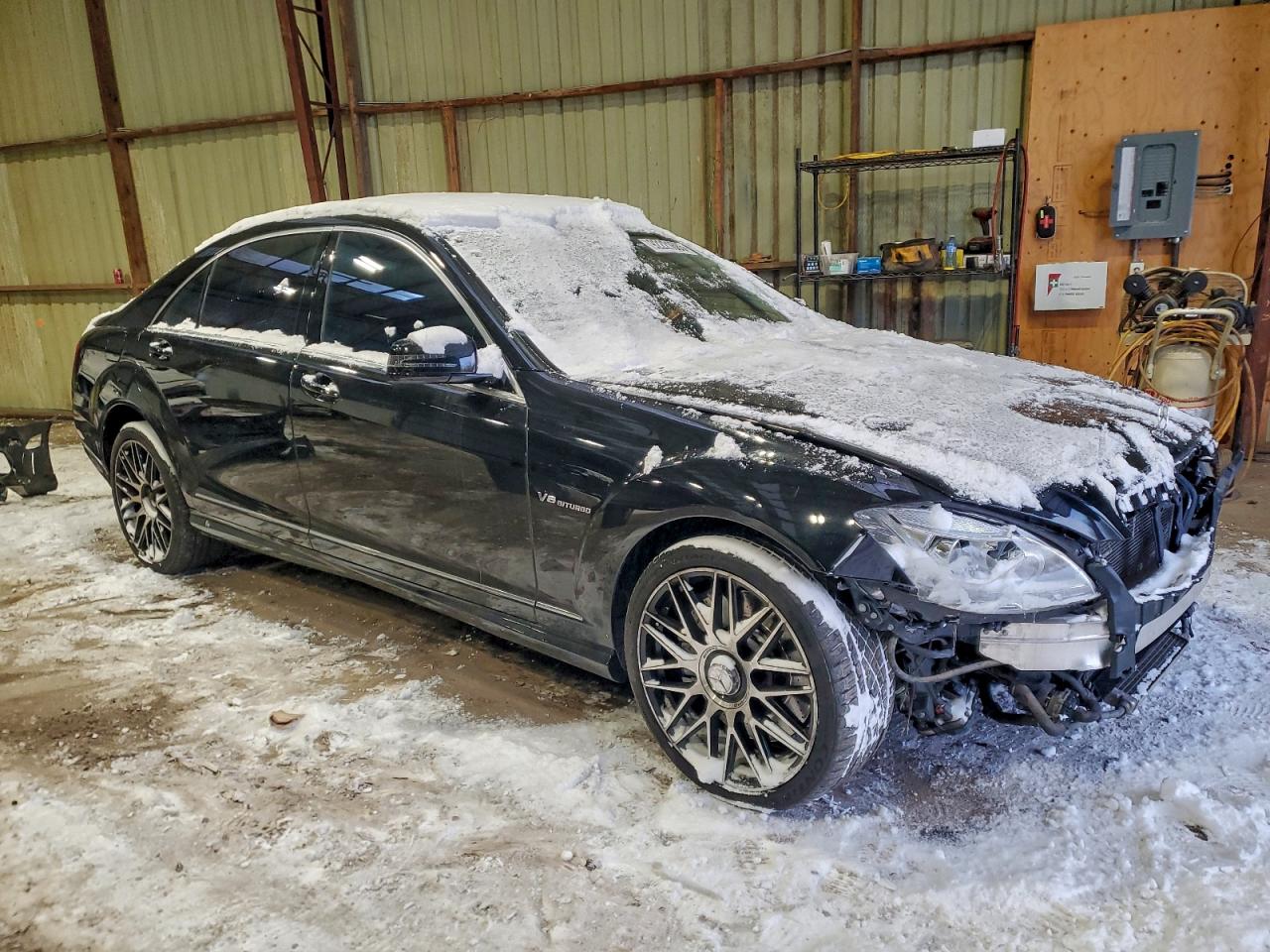2011 Mercedes-benz S 63 Amg Black vin: WDDNG7EB3BA376053