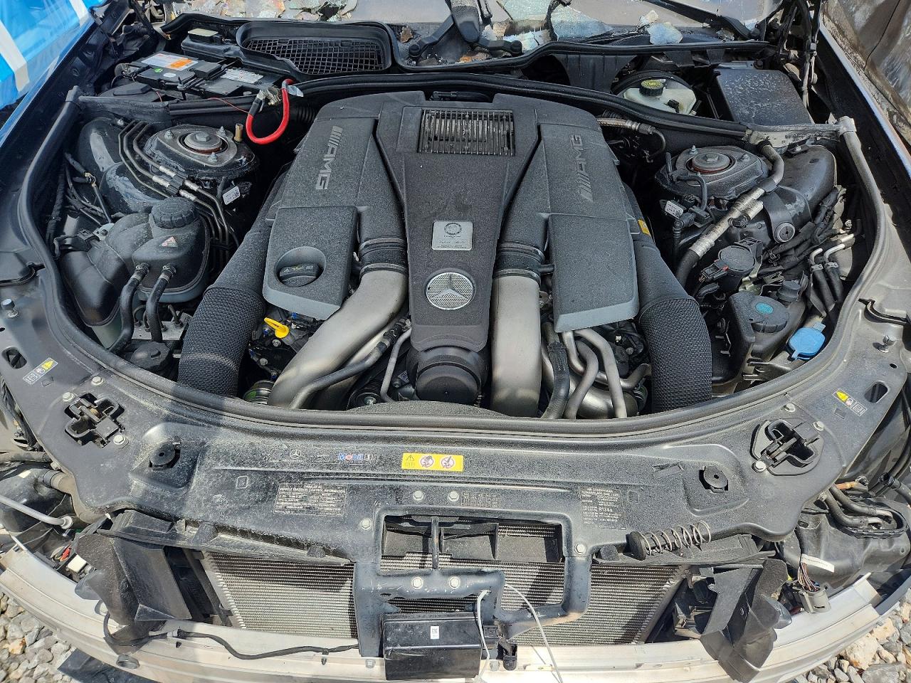 2012 Mercedes-benz S 63 Amg Black vin: WDDNG7EB3CA458320