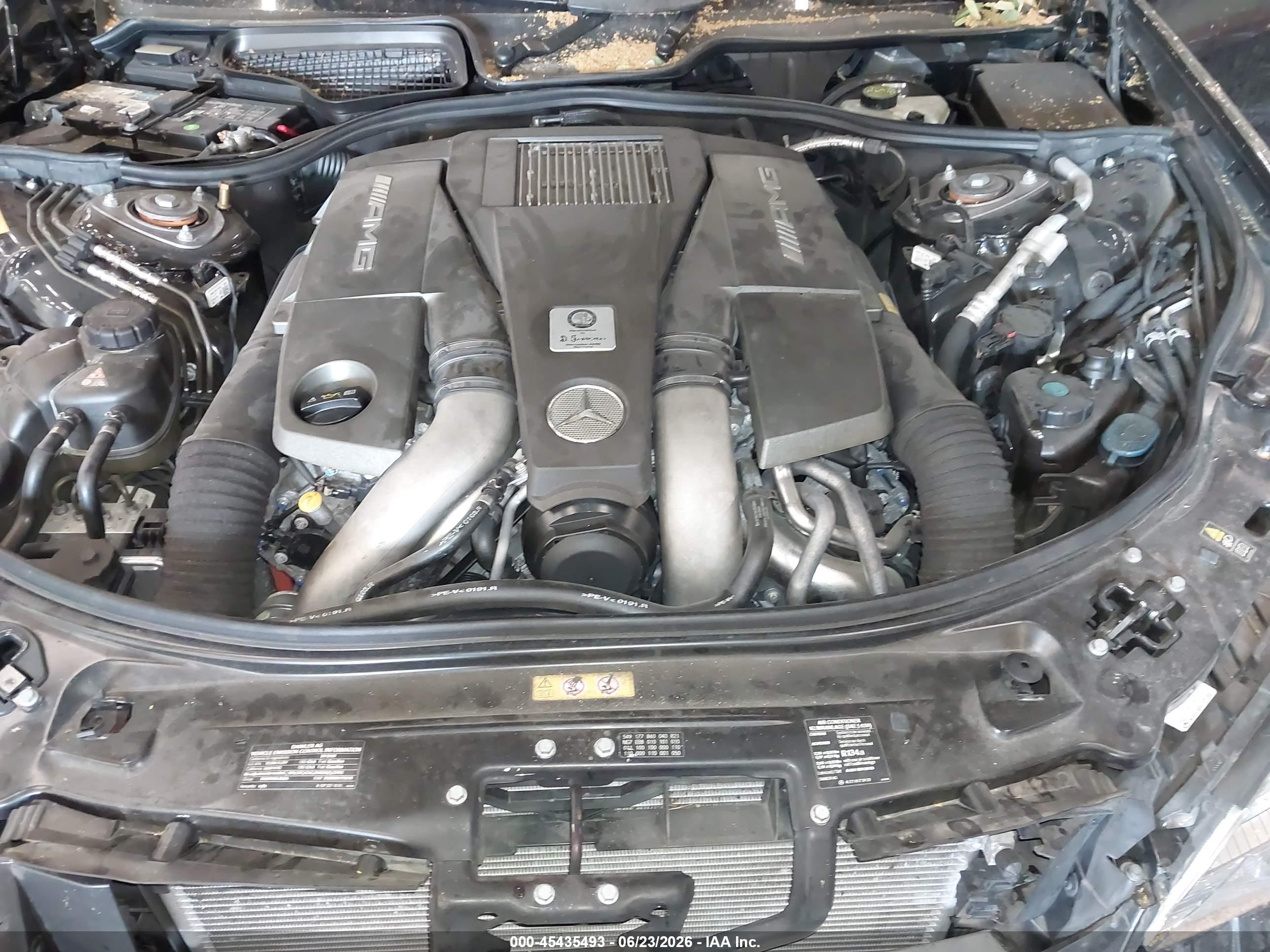 2013 Mercedes-benz S 63 Amg   Черный vin: WDDNG7EB8DA492805