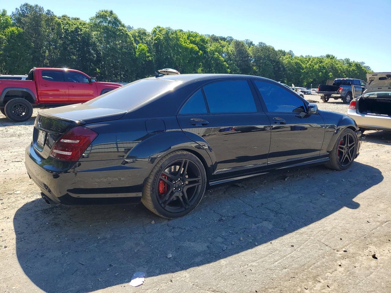 2012 Mercedes-benz S 65 Amg Черный vin: WDDNG7KBXCA429093