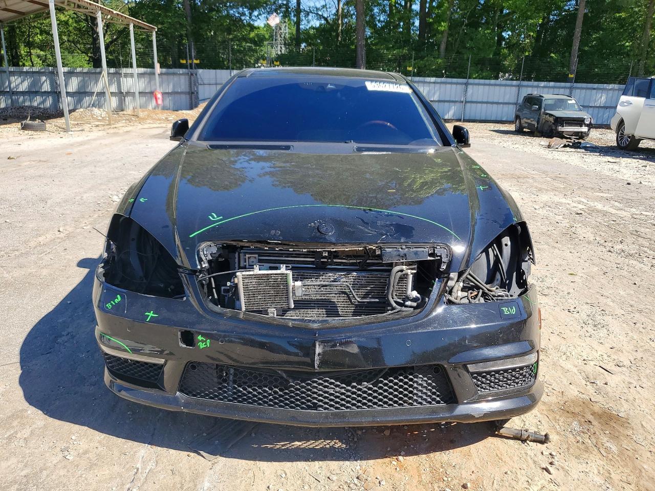 2012 Mercedes-benz S 65 Amg Черный vin: WDDNG7KBXCA429093
