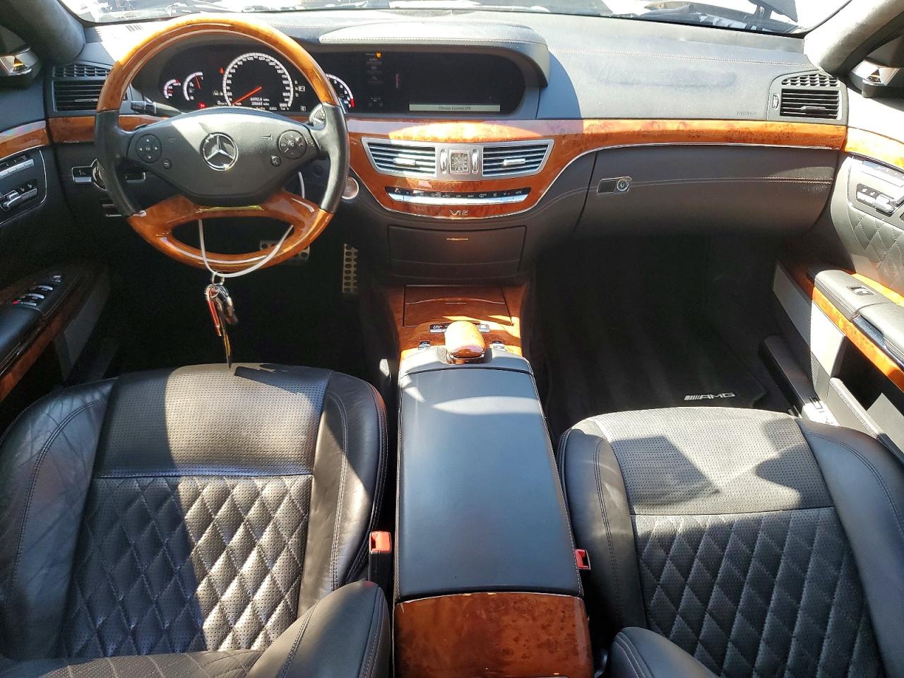 2012 Mercedes-benz S 65 Amg Черный vin: WDDNG7KBXCA429093