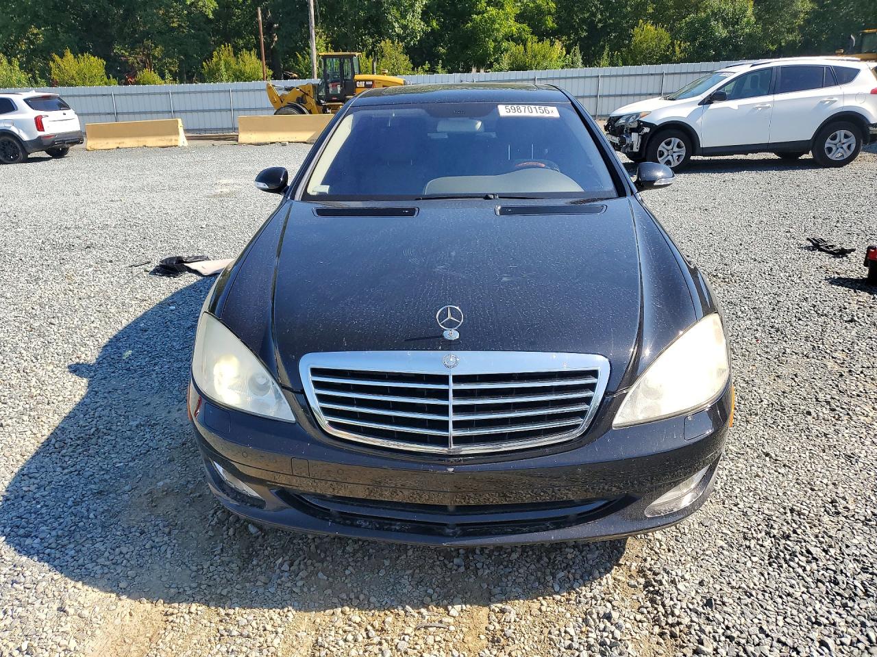 2007 Mercedes-benz S 550 4matic Black vin: WDDNG86X07A104955