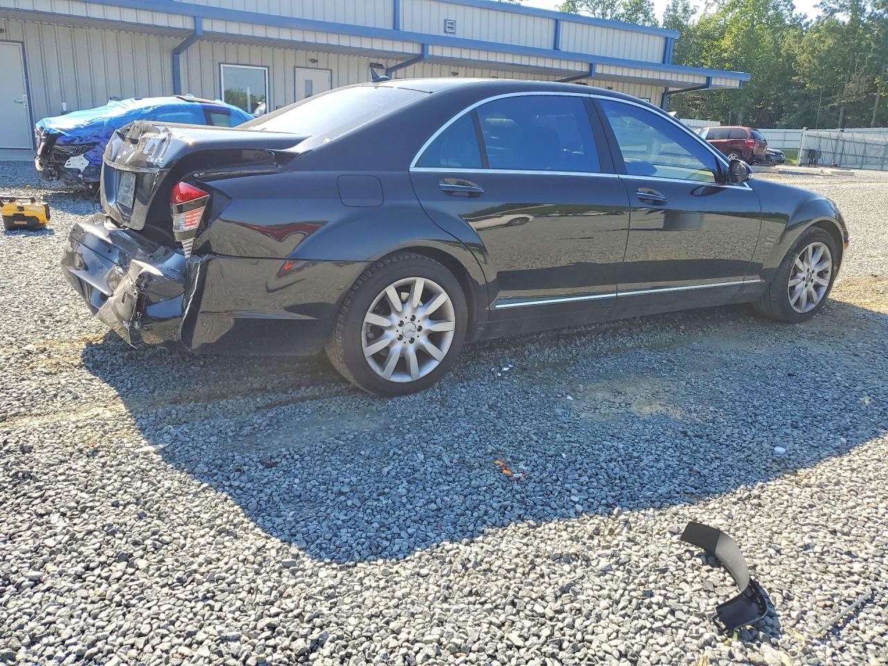 2007 Mercedes-benz S 550 4matic Black vin: WDDNG86X07A104955