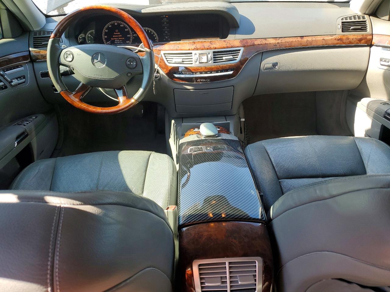 2007 Mercedes-benz S 550 4matic Black vin: WDDNG86X07A104955