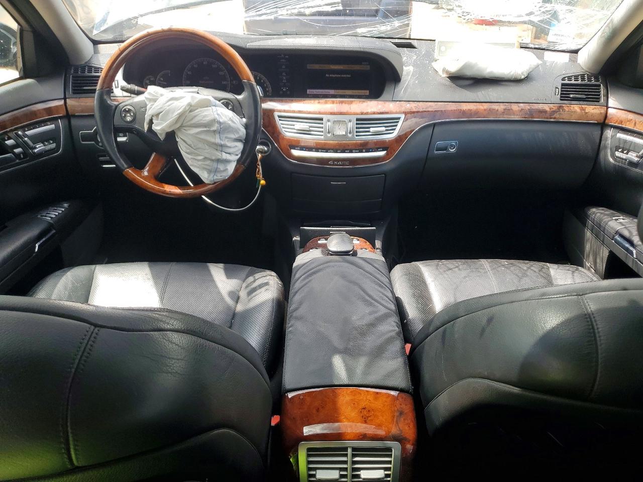 2007 Mercedes-benz S 550 4matic Black vin: WDDNG86X07A113560