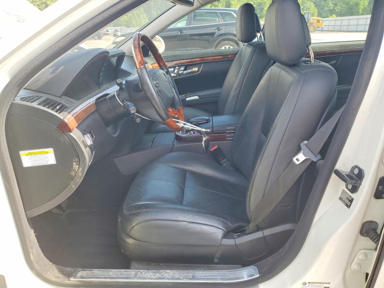 2008 Mercedes-benz S 550 4matic White vin: WDDNG86X08A155356