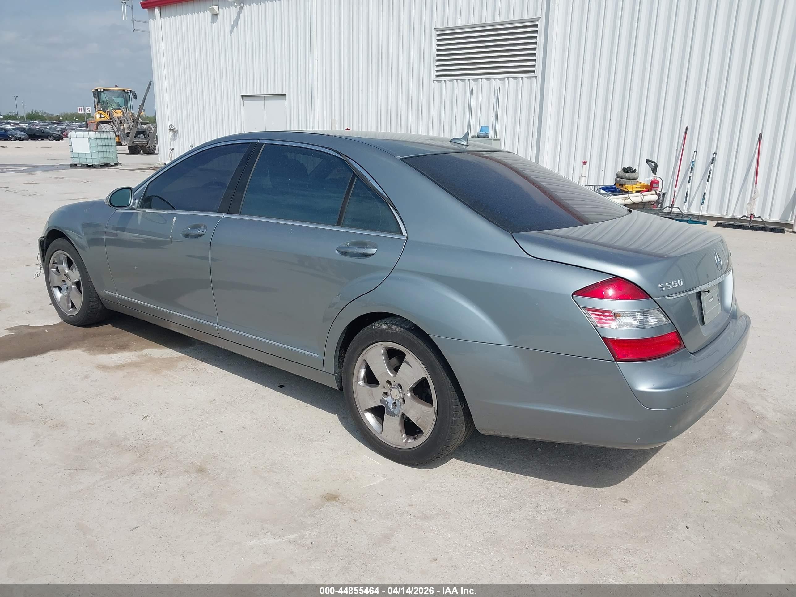 2008 Mercedes-benz S 550 4matic Silver vin: WDDNG86X08A165238
