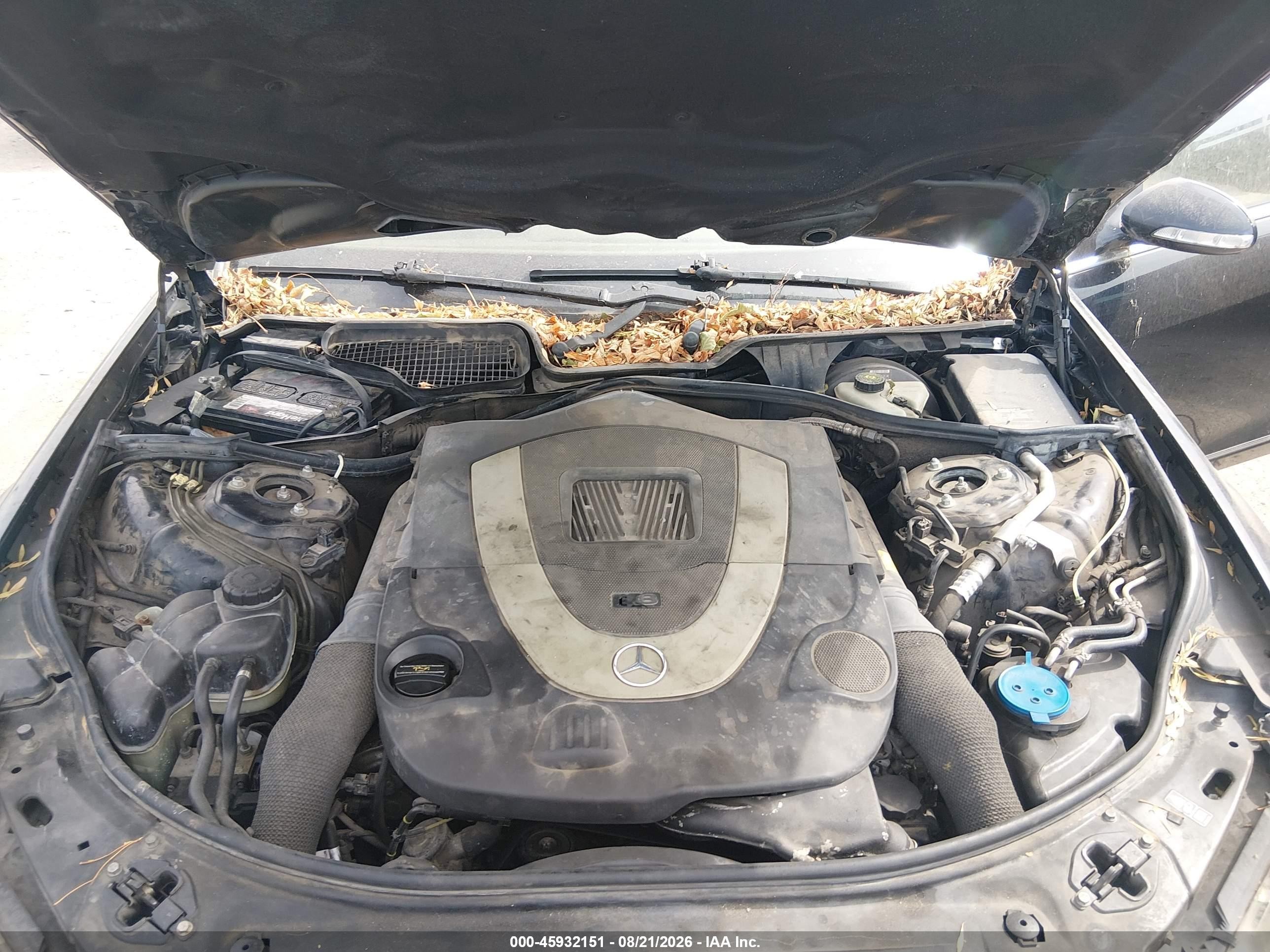 2008 Mercedes-benz S 550 4matic Черный vin: WDDNG86X08A179429