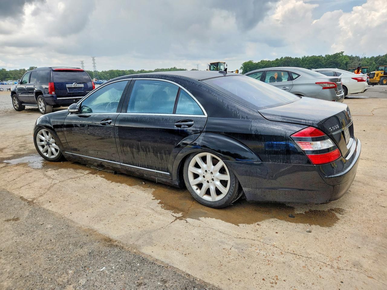 2008 Mercedes-benz S 550 4matic Черный vin: WDDNG86X08A179690