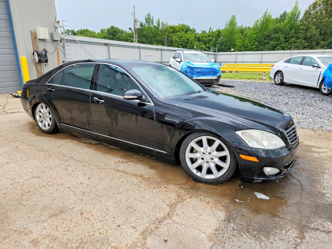 2008 Mercedes-benz S 550 4matic Черный vin: WDDNG86X08A179690