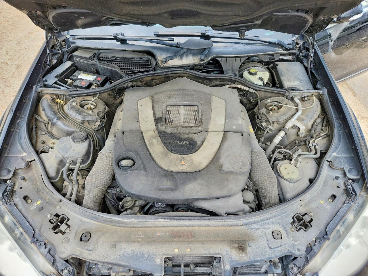 2008 Mercedes-benz S 550 4matic Черный vin: WDDNG86X08A179690