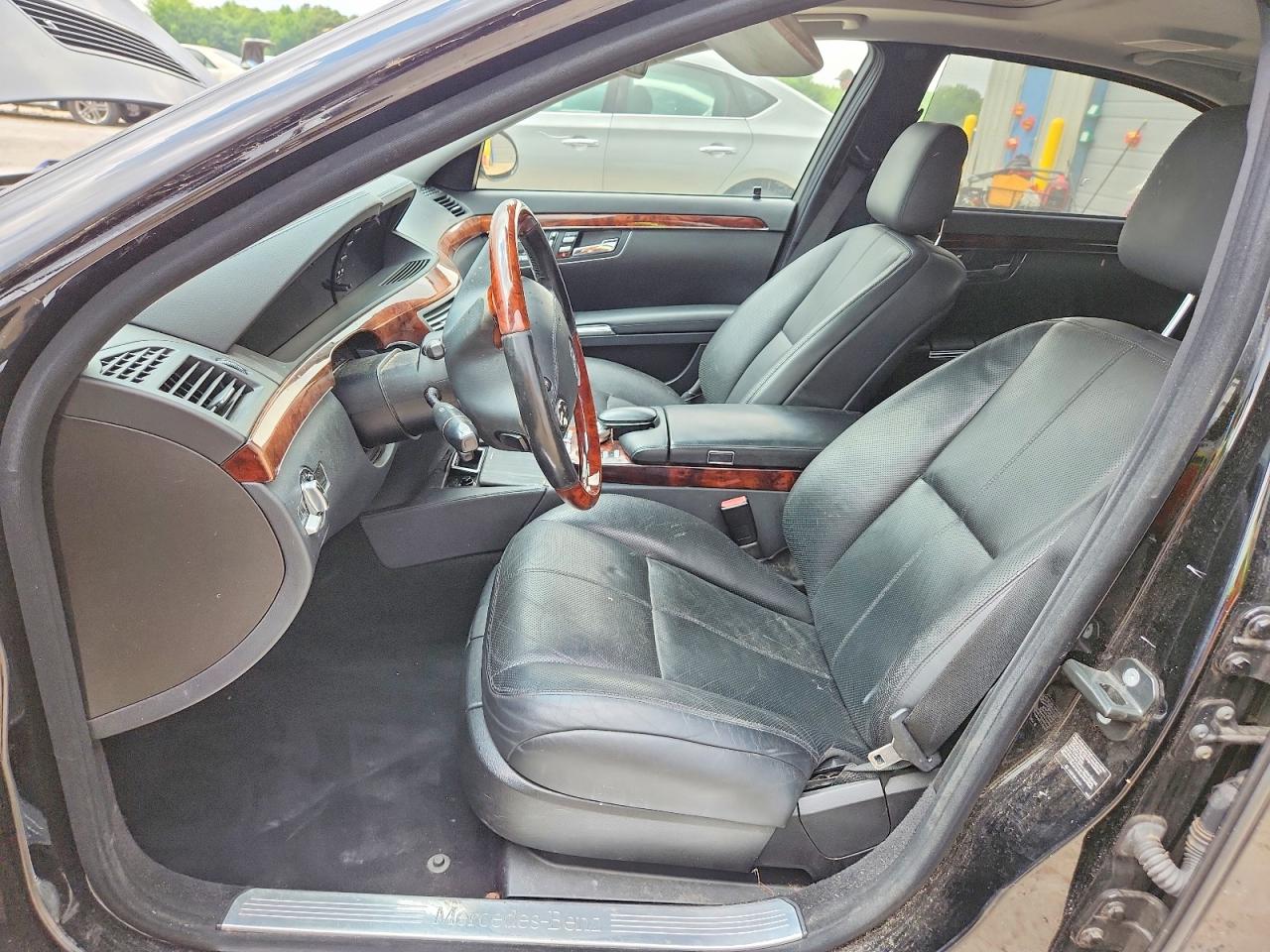 2008 Mercedes-benz S 550 4matic Черный vin: WDDNG86X08A179690