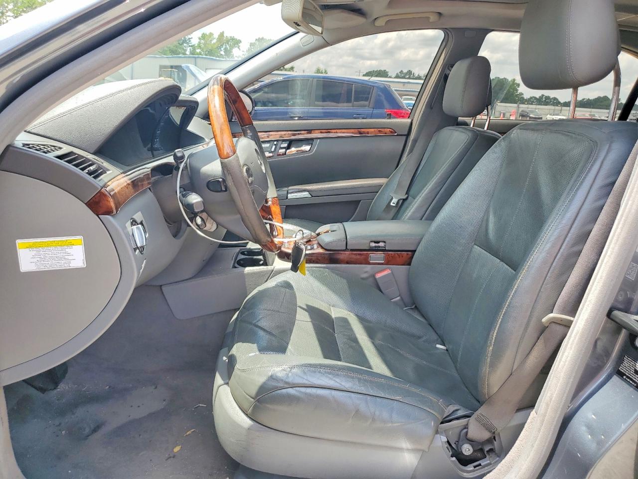 2008 Mercedes-benz S 550 4matic Серый vin: WDDNG86X08A203678
