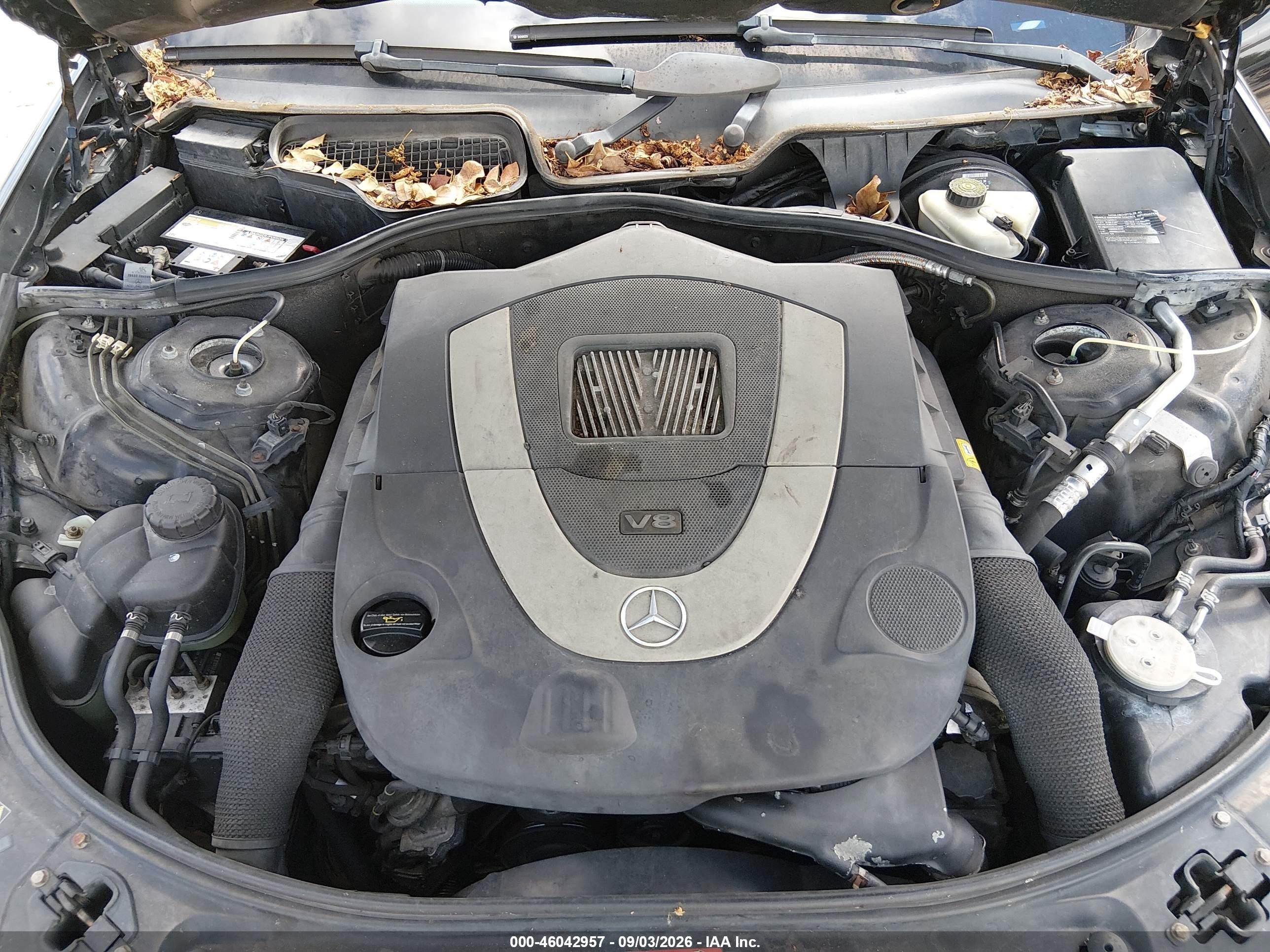 2008 Mercedes-benz S 550 4matic Black vin: WDDNG86X18A178113