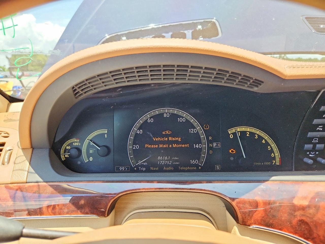 2008 Mercedes-benz S 550 4matic Blue vin: WDDNG86X18A229643