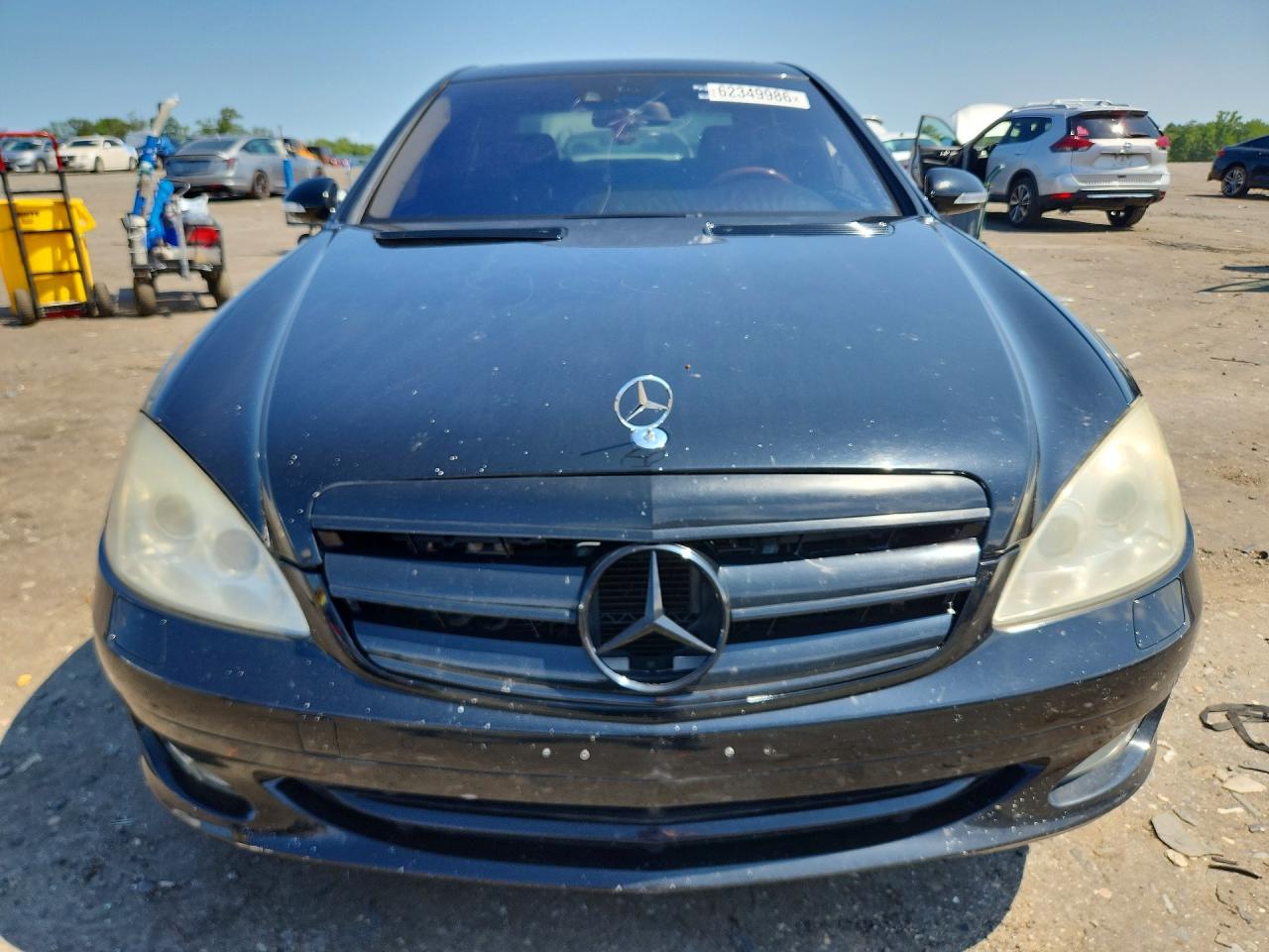 2008 Mercedes-benz S 550 4matic Black vin: WDDNG86X18A234910