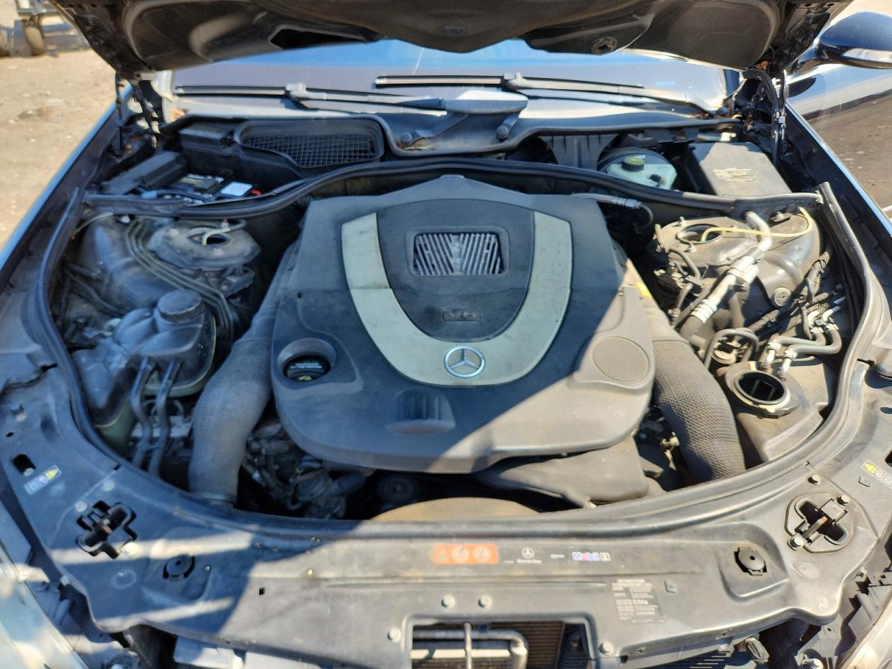 2008 Mercedes-benz S 550 4matic Black vin: WDDNG86X18A234910