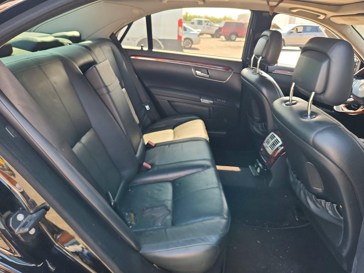 2008 Mercedes-benz S 550 4matic Black vin: WDDNG86X18A234910