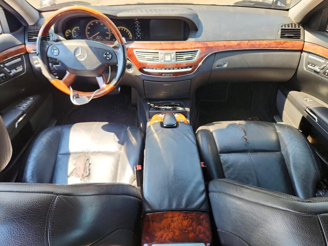 2008 Mercedes-benz S 550 4matic Black vin: WDDNG86X18A234910