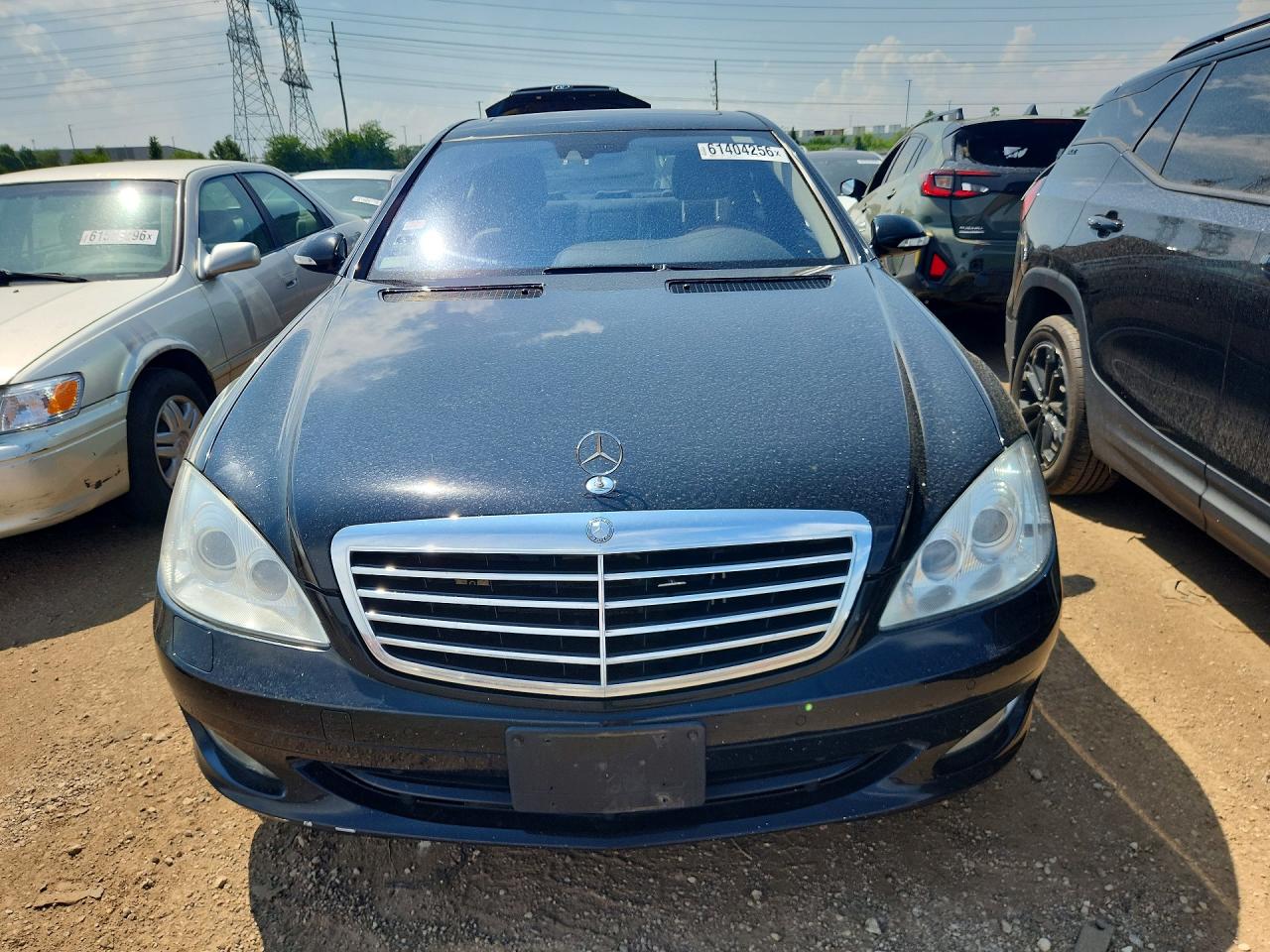2009 Mercedes-benz S 550 4matic Black vin: WDDNG86X19A242829
