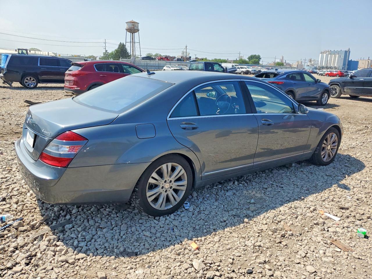 2009 Mercedes-benz S 550 4matic Blue vin: WDDNG86X29A248591