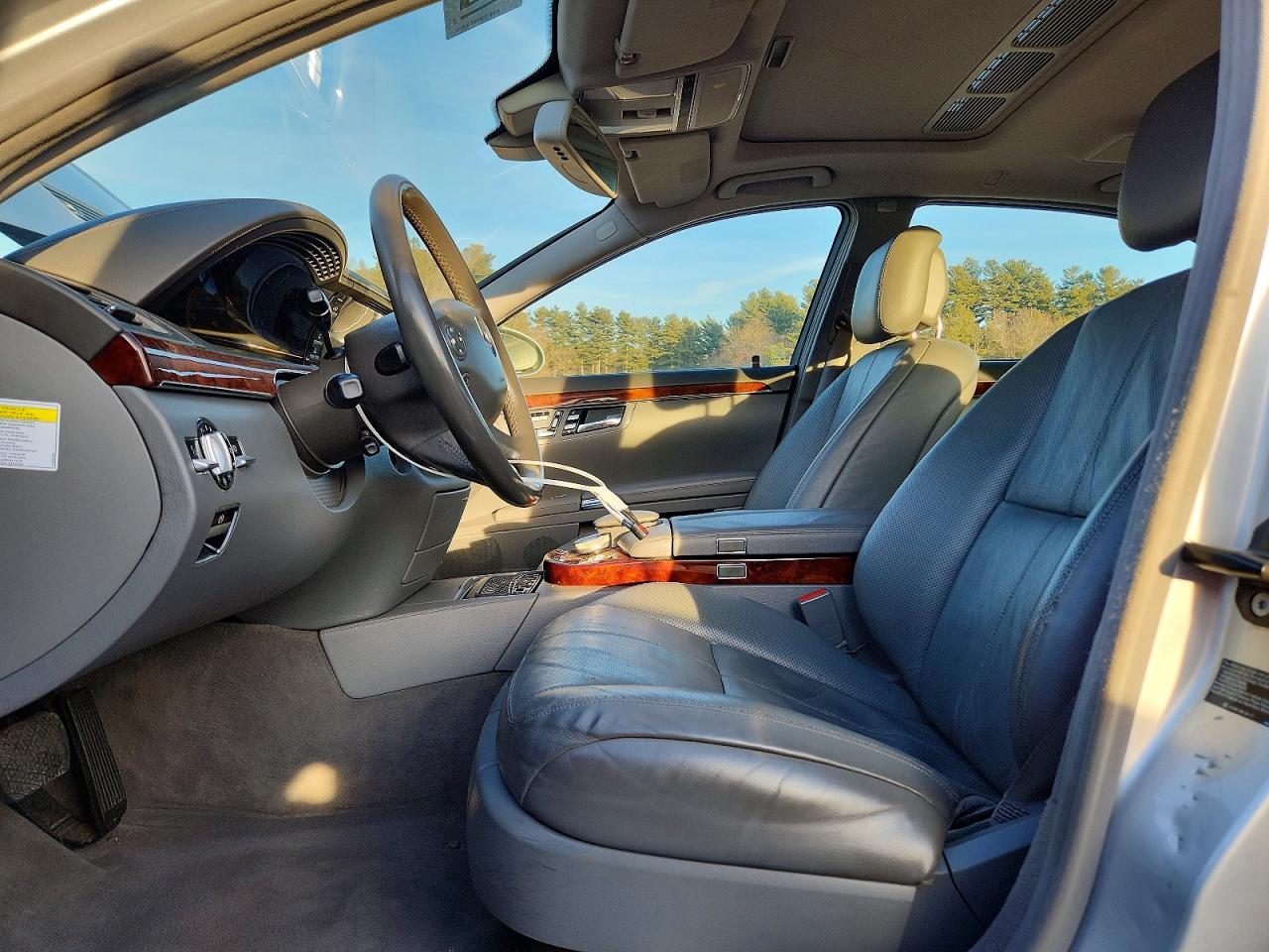 2007 Mercedes-benz S 550 4matic Silver vin: WDDNG86X37A093529