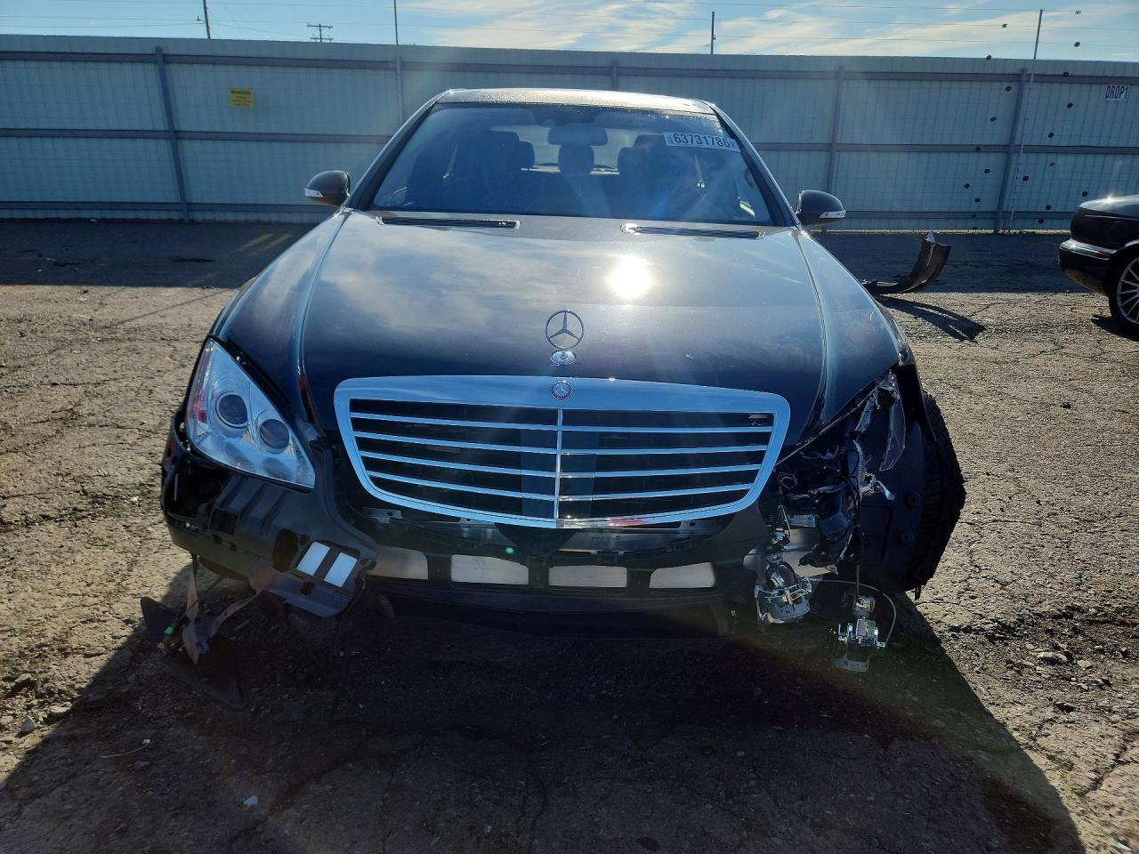 2008 Mercedes-benz S 550 4matic Черный vin: WDDNG86X38A220989