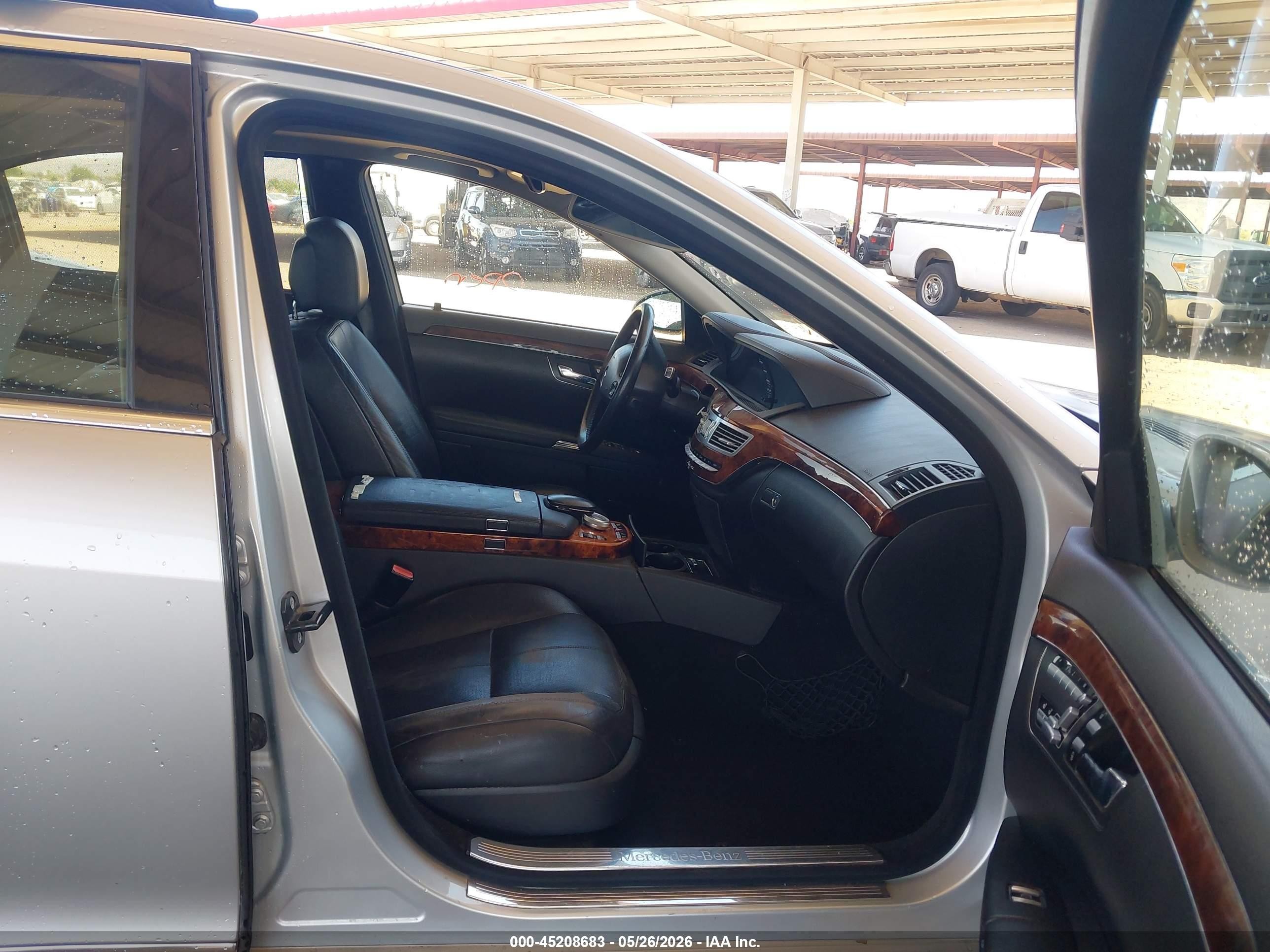 2007 Mercedes-benz S 550 4matic Gray vin: WDDNG86X47A116560