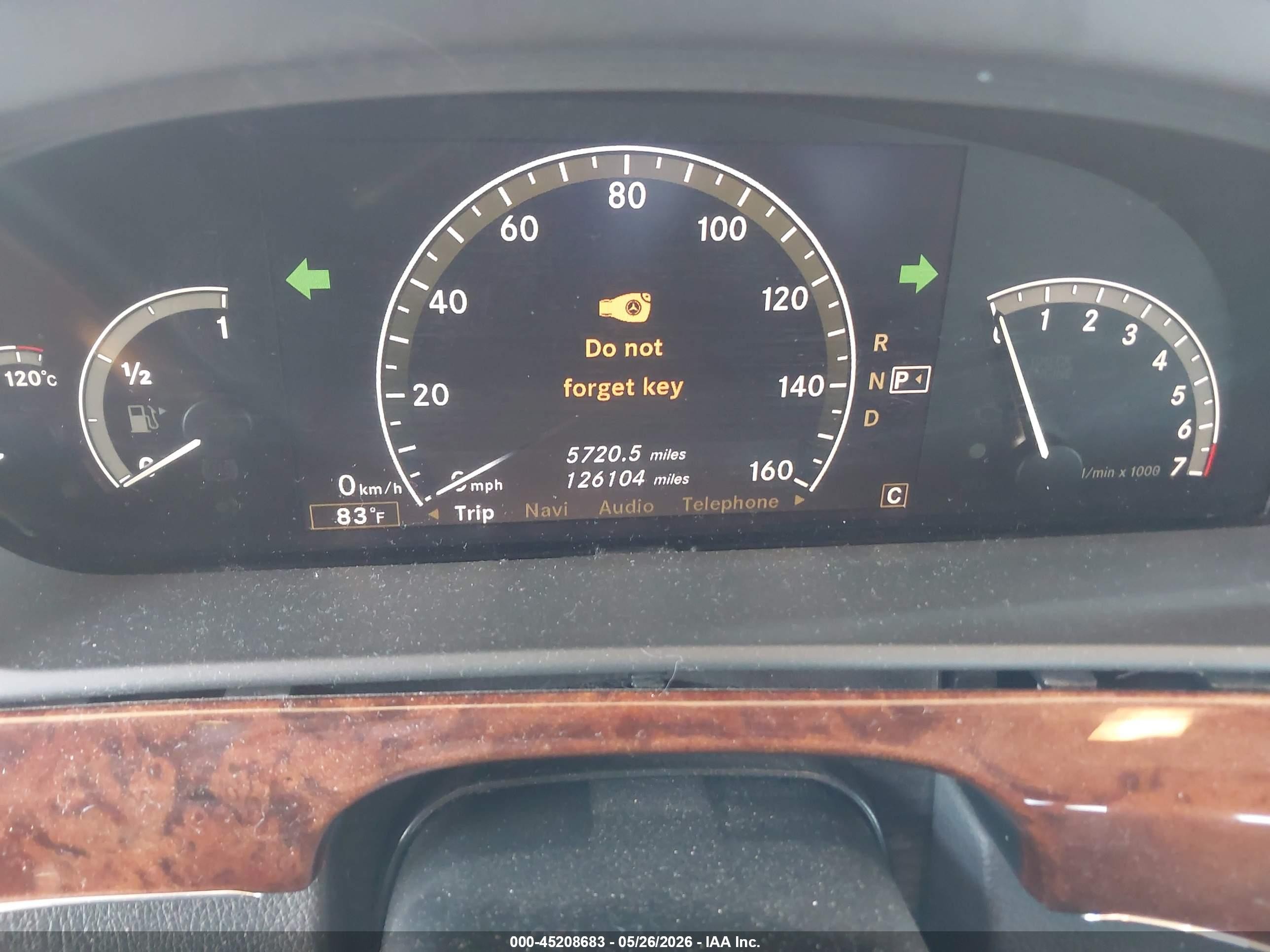 2007 Mercedes-benz S 550 4matic Gray vin: WDDNG86X47A116560