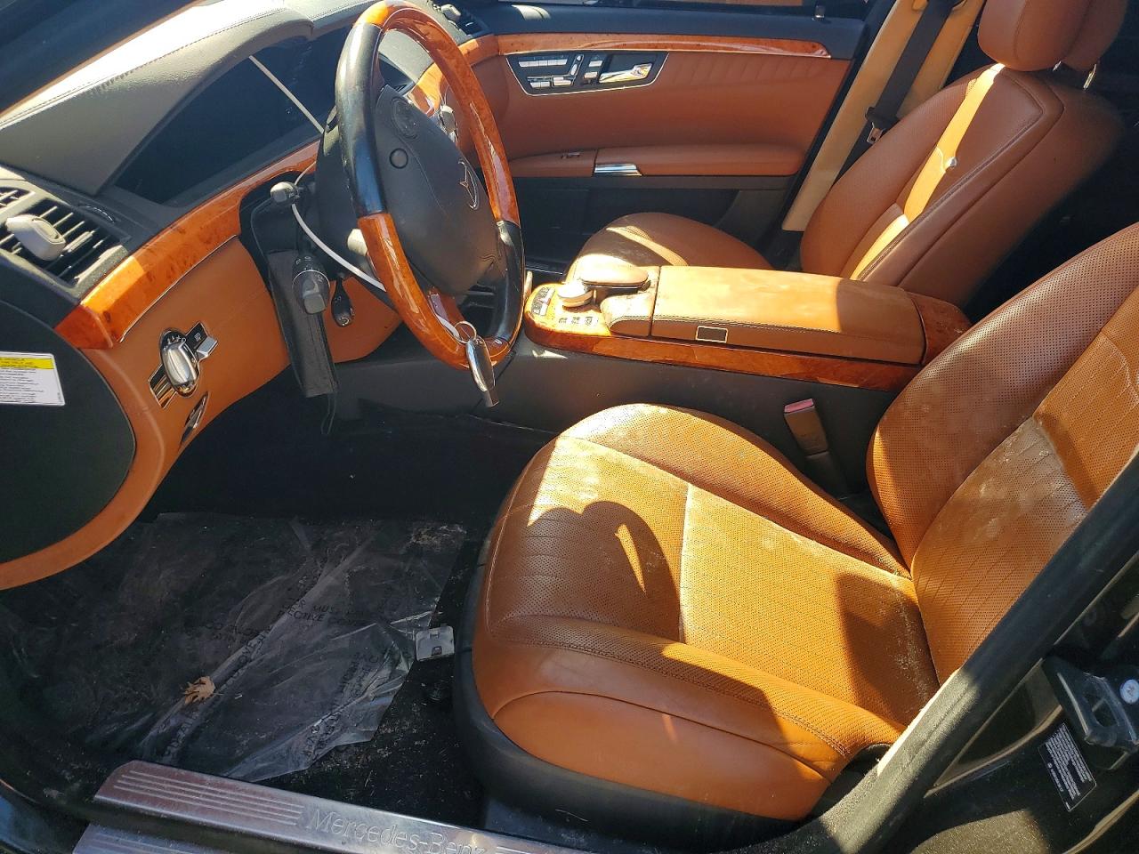 2007 Mercedes-benz S Black vin: WDDNG86X47A131768