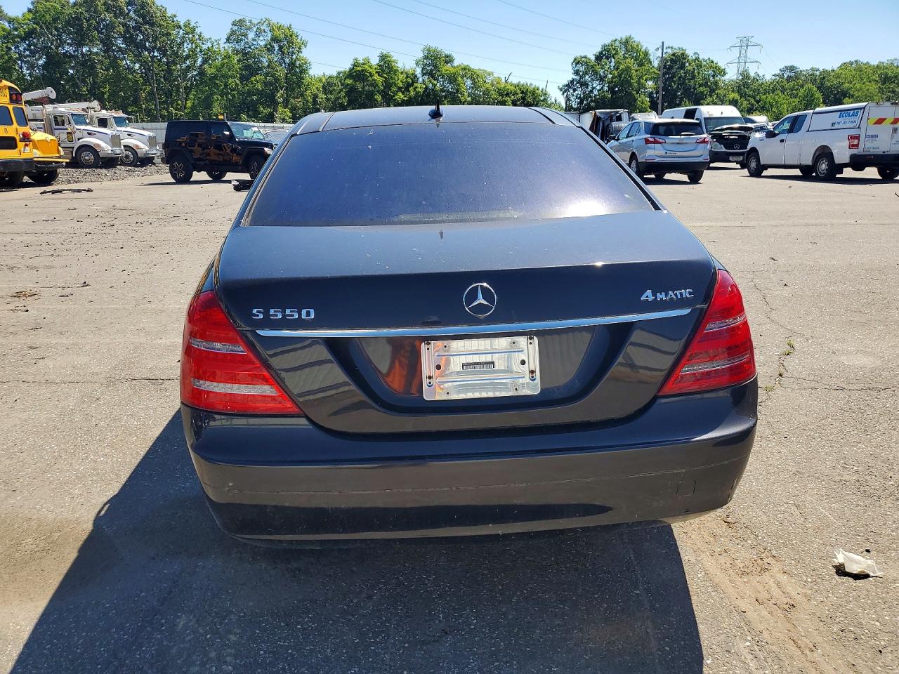 2007 Mercedes-benz S Black vin: WDDNG86X47A131768