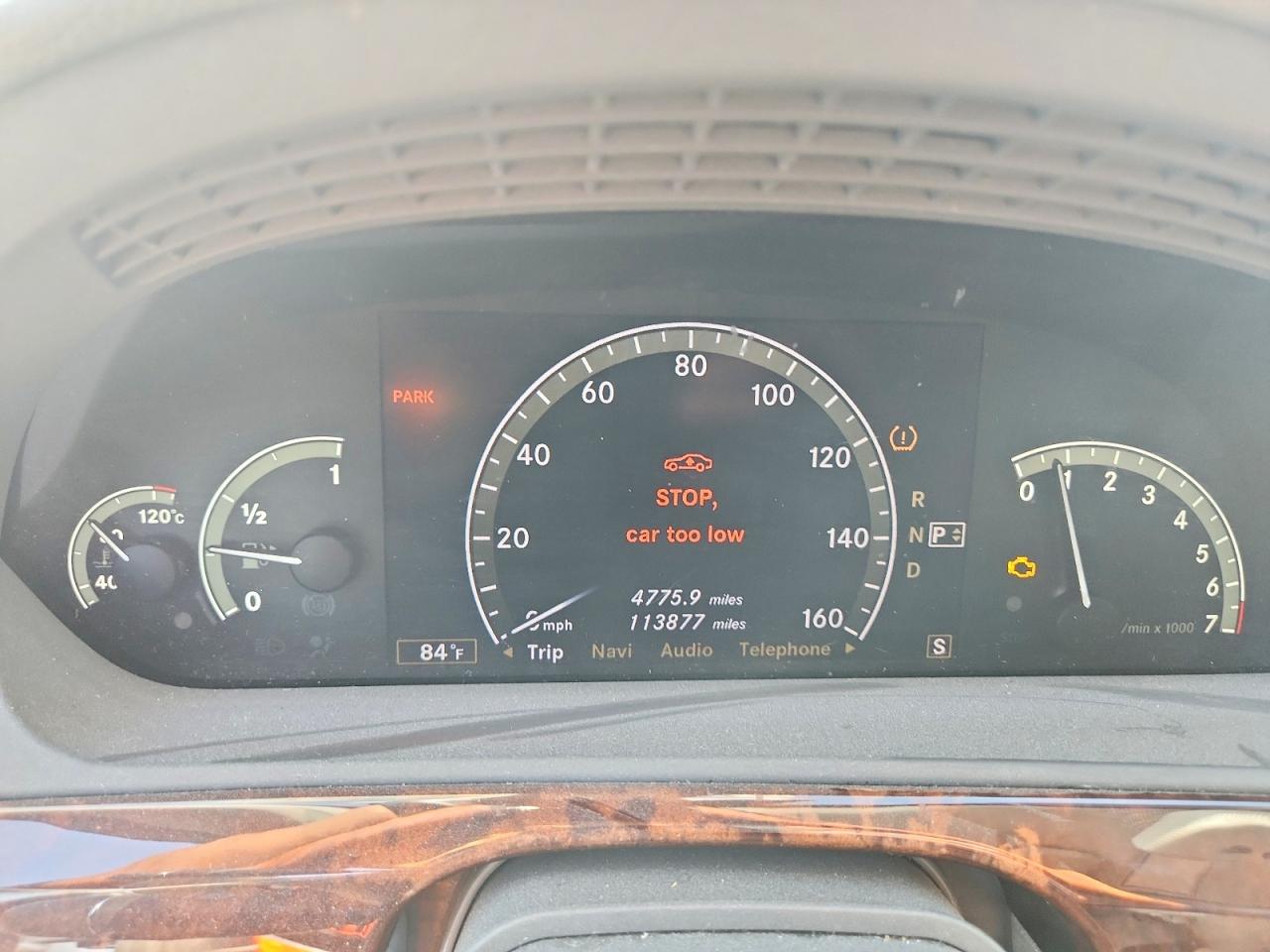 2007 Mercedes-benz S 550 4matic Silver vin: WDDNG86X67A106306