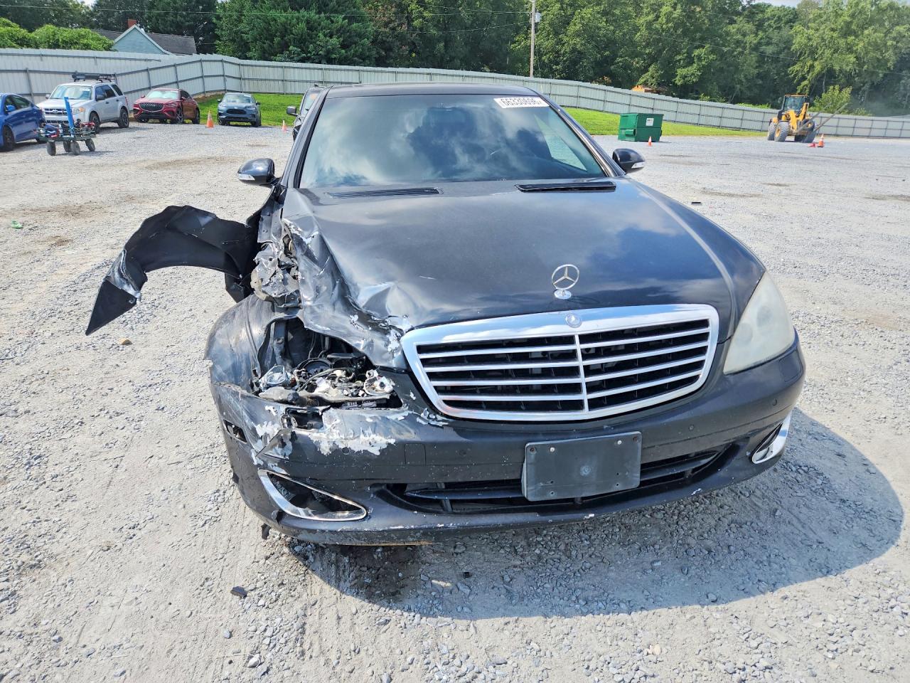 2007 Mercedes-benz S 550 4matic Black vin: WDDNG86X67A131464