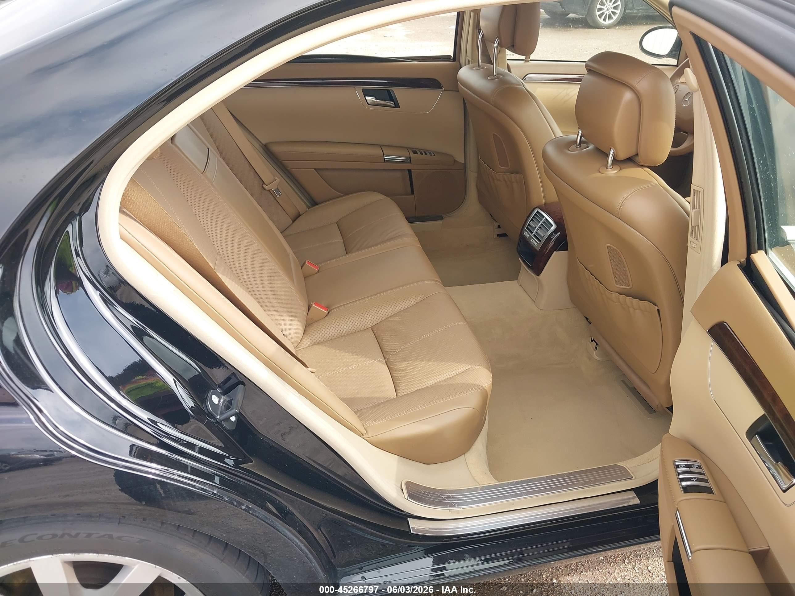 2007 Mercedes-benz S 550 4matic Black vin: WDDNG86X67A134509