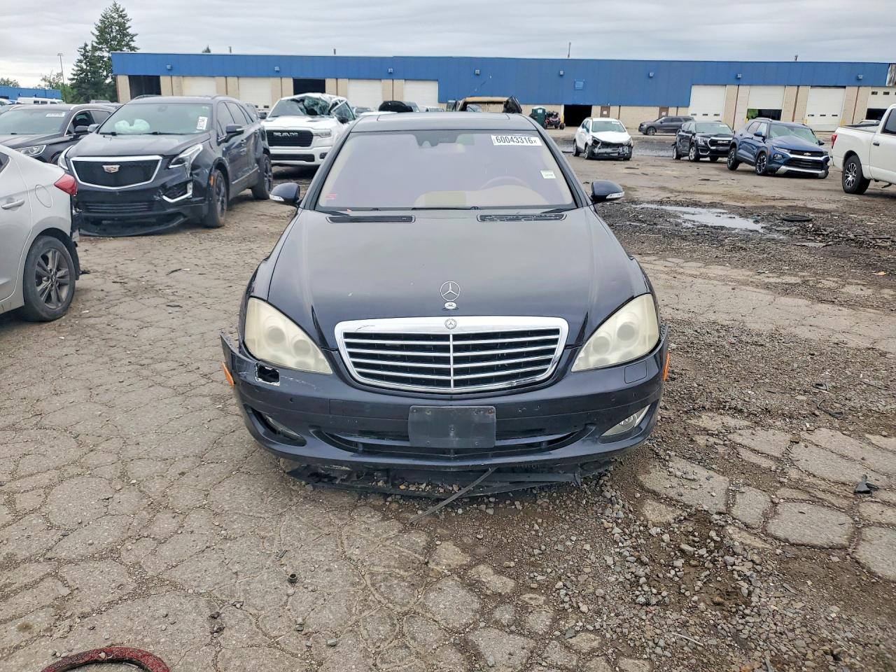 2008 Mercedes-benz S 550 4matic Black vin: WDDNG86X68A184604