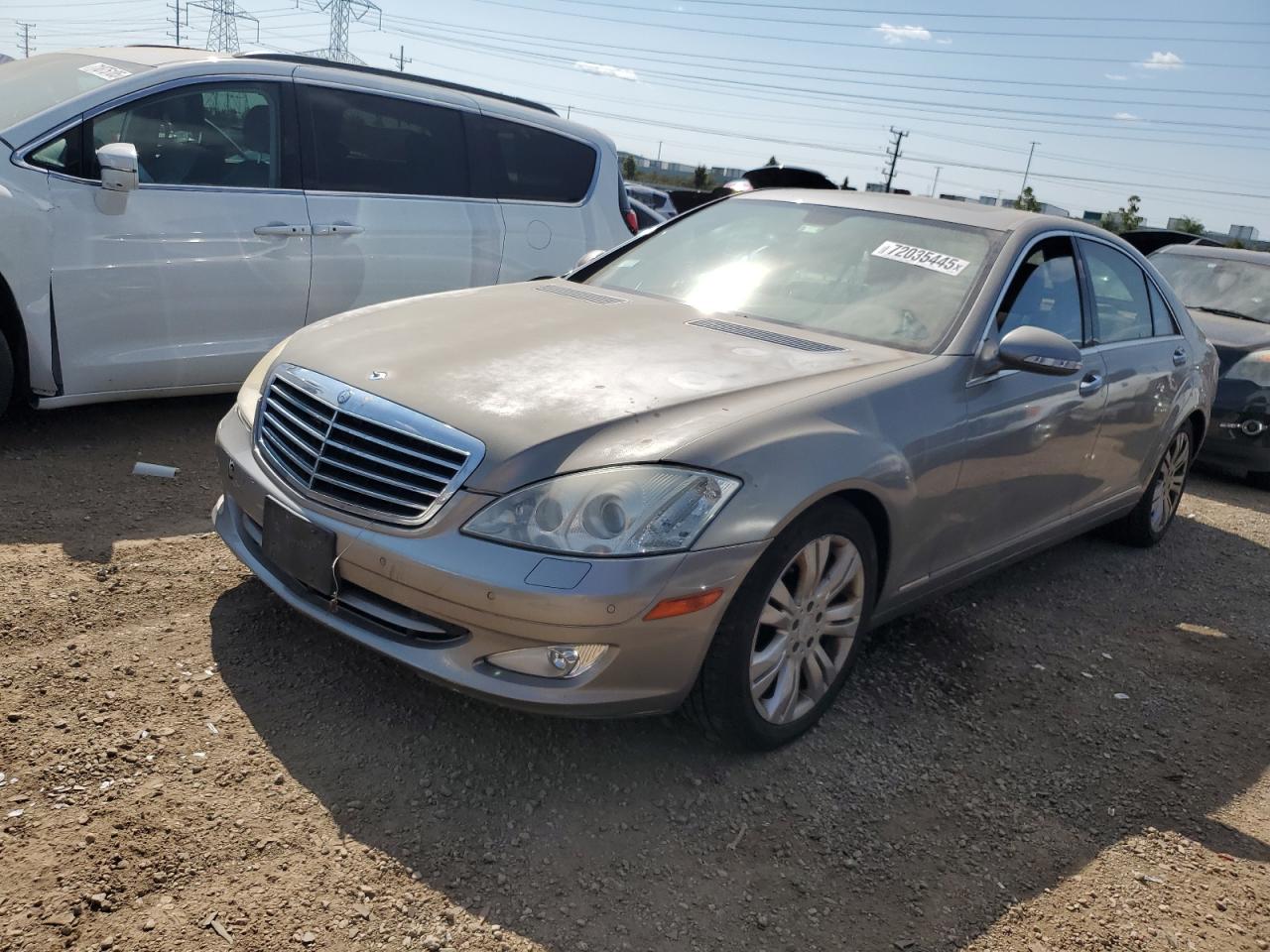 2009 Mercedes-benz S 550 4matic Cream vin: WDDNG86X69A244382