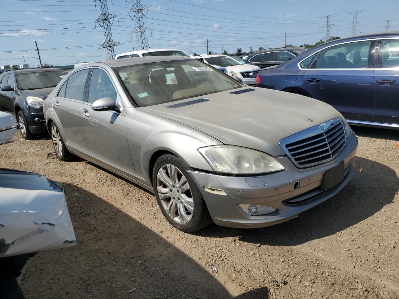 2009 Mercedes-benz S 550 4matic Cream vin: WDDNG86X69A244382