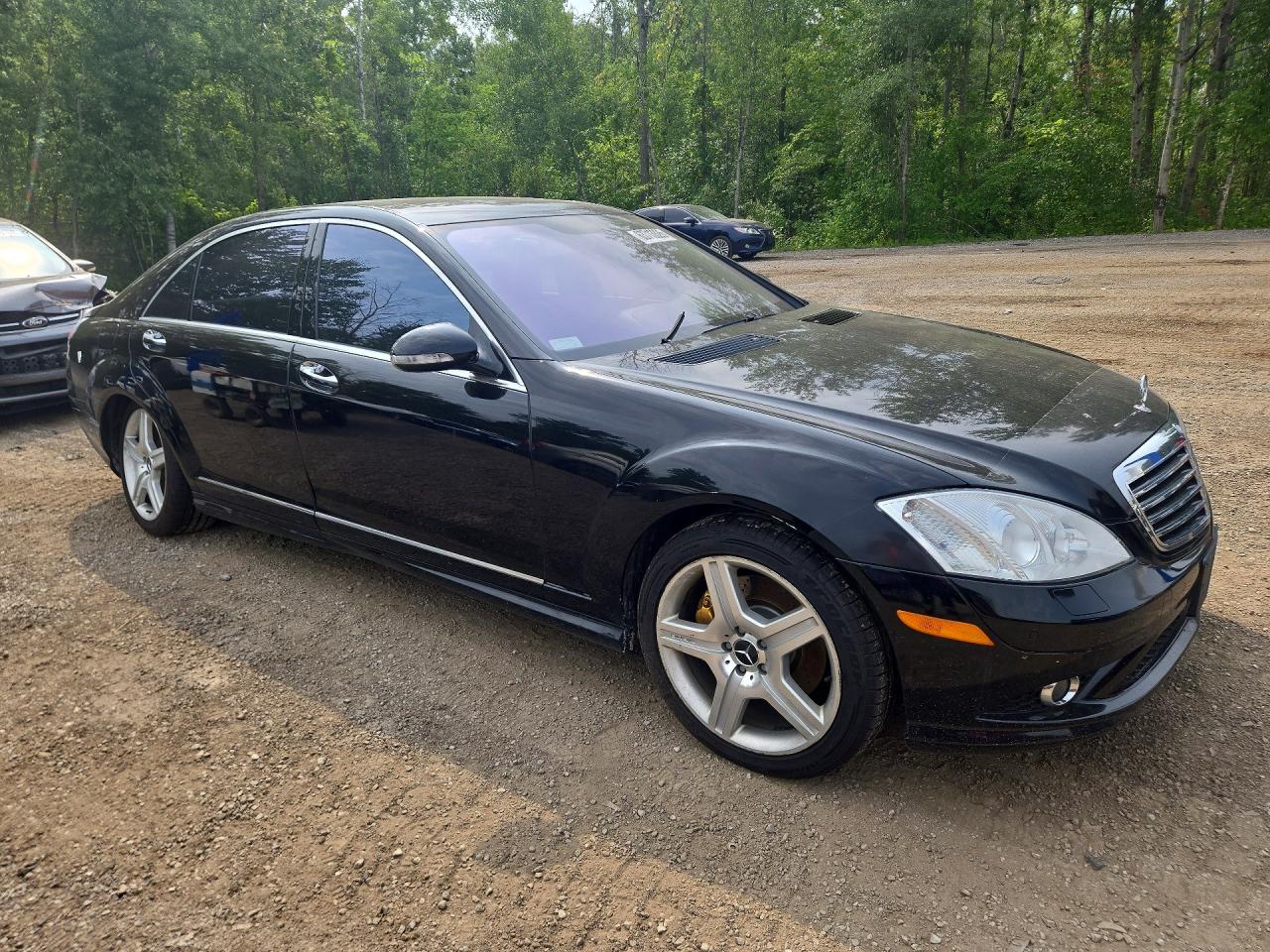 2007 Mercedes-benz S 550 4matic Черный vin: WDDNG86X87A108428
