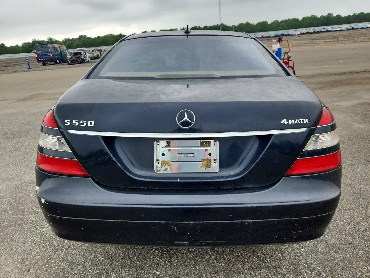 2008 Mercedes-benz S 550 4matic Синий vin: WDDNG86X88A224908